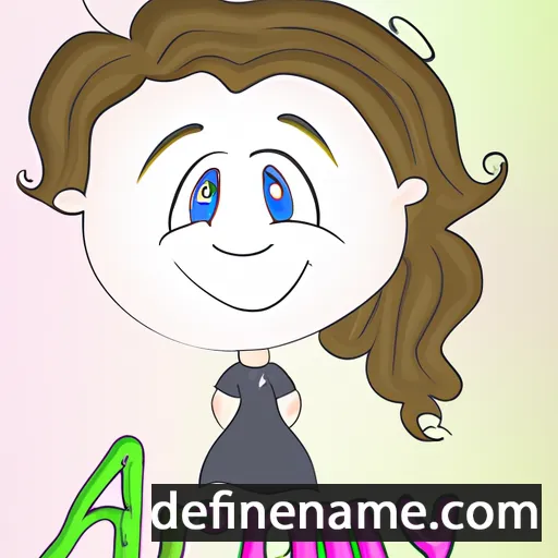 cartoon of the name Amary