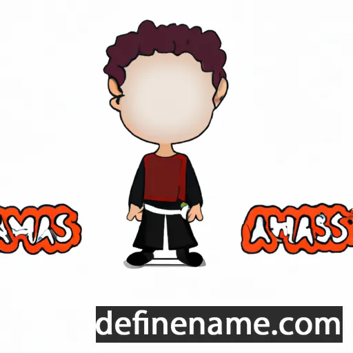 cartoon of the name Amasias