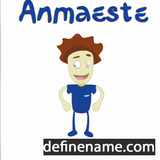 Amastane cartoon