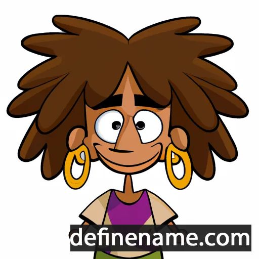 cartoon of the name Amatu