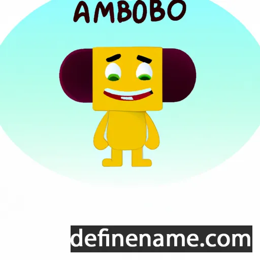 Ambako cartoon