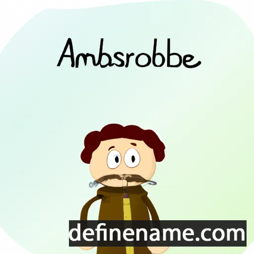 Ambroisie cartoon