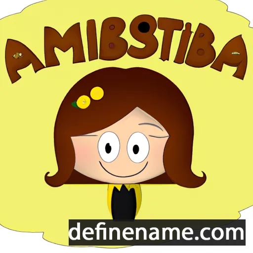 cartoon of the name Ambrosina