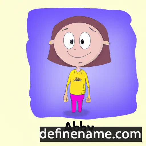 cartoon of the name Amby