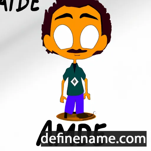 cartoon of the name Amédé