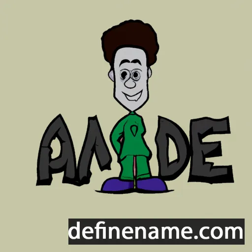 Amede cartoon