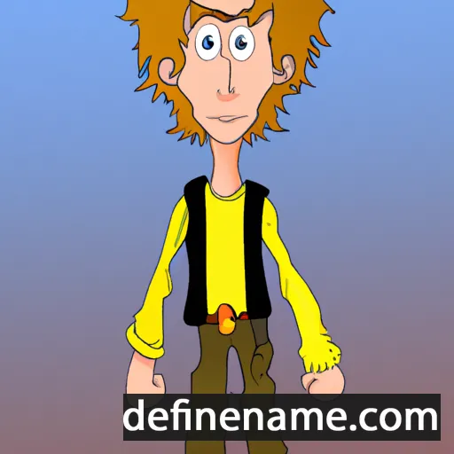 cartoon of the name Amedee