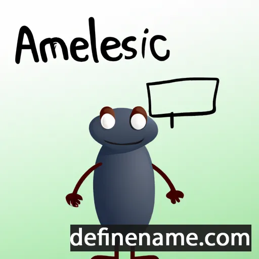 Ameinocles cartoon