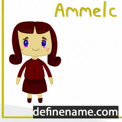 cartoon of the name Ameinokleia