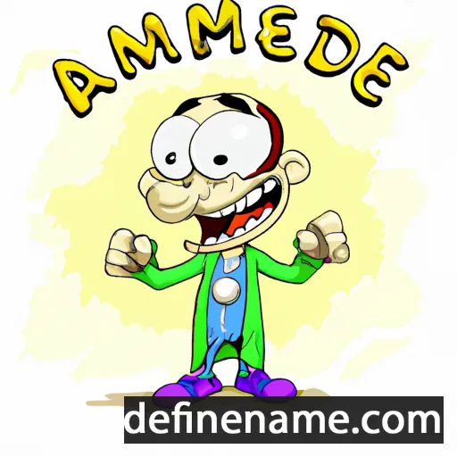 Amenaide cartoon