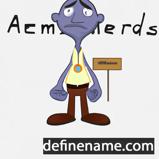 cartoon of the name Amenirdis