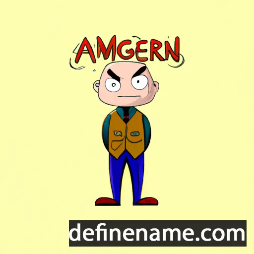 Amergin cartoon