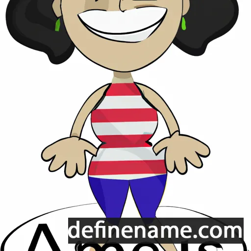 cartoon of the name Ameris