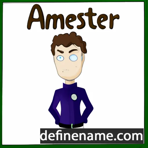 cartoon of the name Amestris