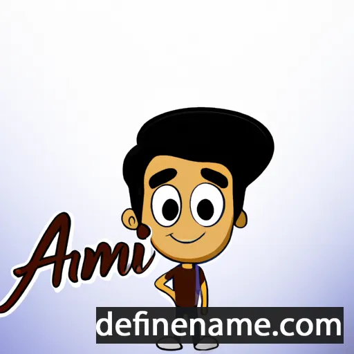 Amír cartoon