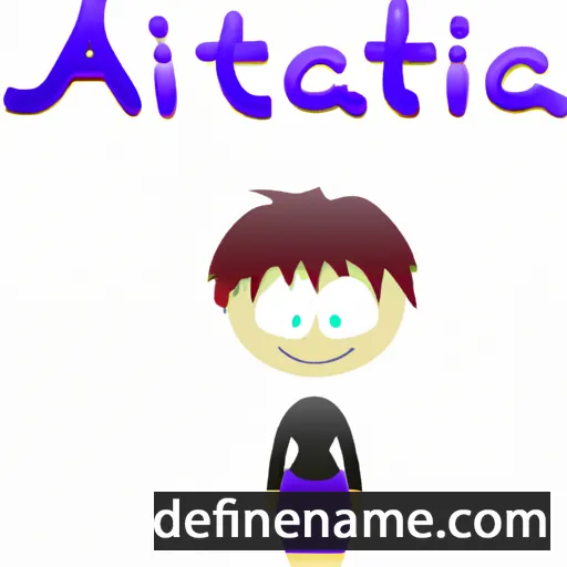 cartoon of the name Amicitia