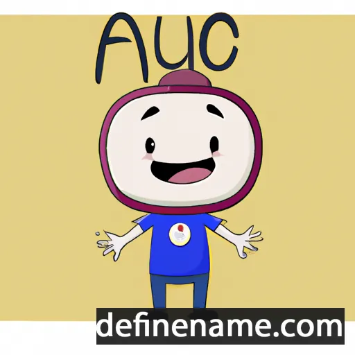 cartoon of the name Amicu