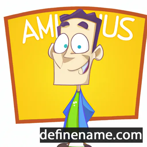 cartoon of the name Amicus