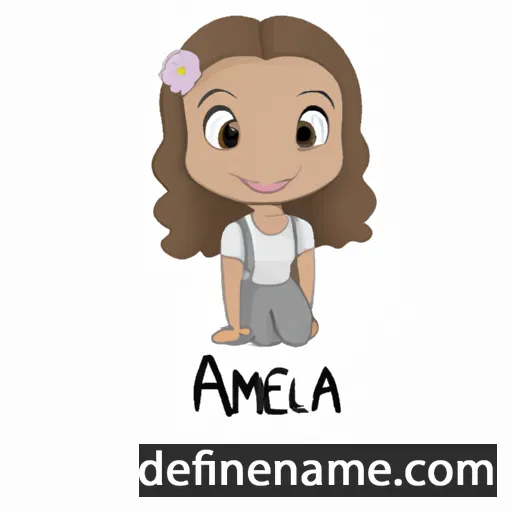 Amiela cartoon