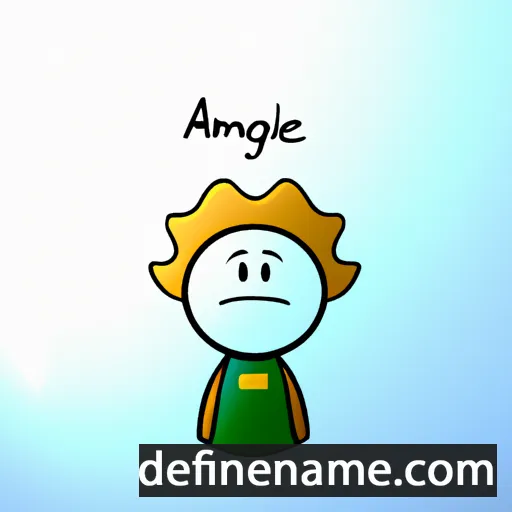 cartoon of the name Amigale