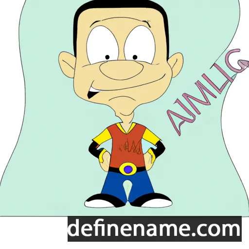 cartoon of the name Amilcar