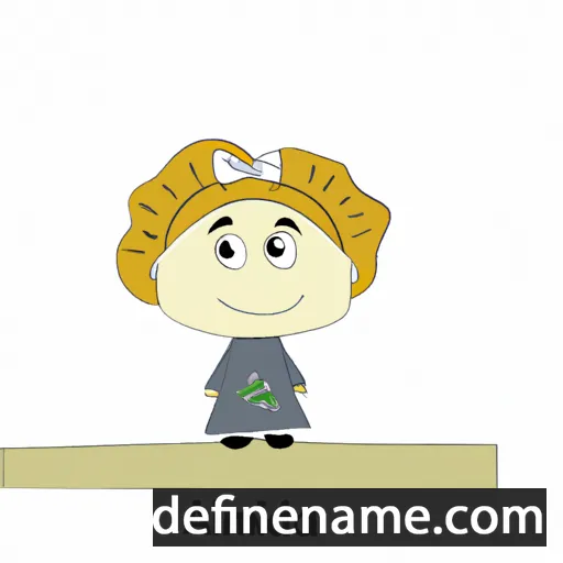 cartoon of the name Amilda