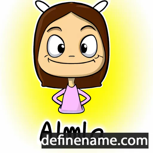 cartoon of the name Amilla