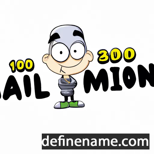 cartoon of the name Amillion