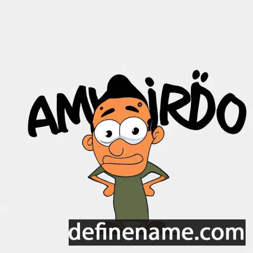 Amirindo cartoon