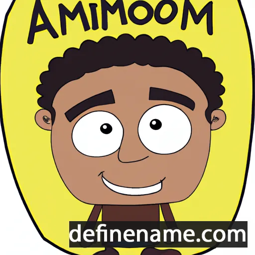 Amiron cartoon