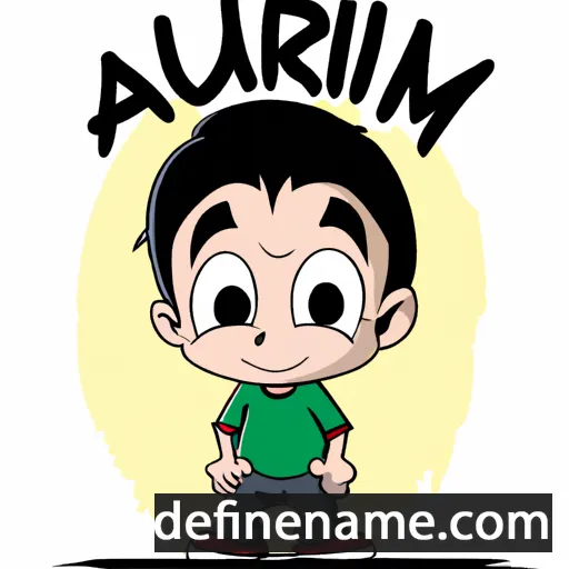 cartoon of the name Amirul