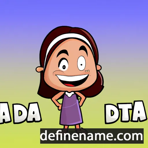 cartoon of the name Amitida