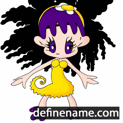 cartoon of the name Amitie