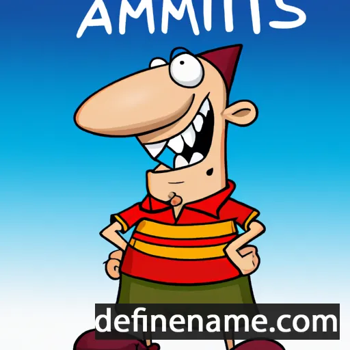 cartoon of the name Amitis