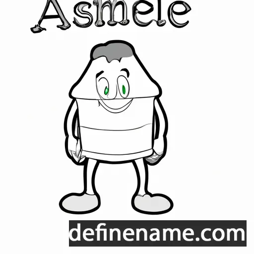 cartoon of the name Amleset