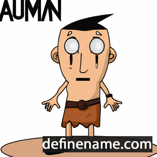 cartoon of the name Amnuai