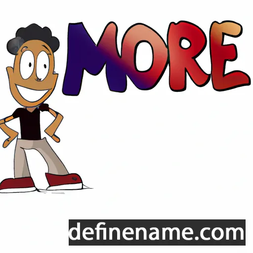 cartoon of the name Amoré