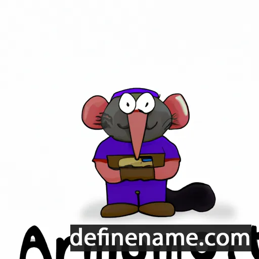 cartoon of the name Amornrat