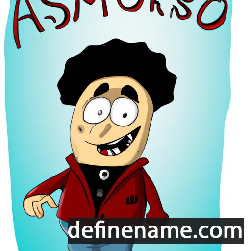 cartoon of the name Amoroso