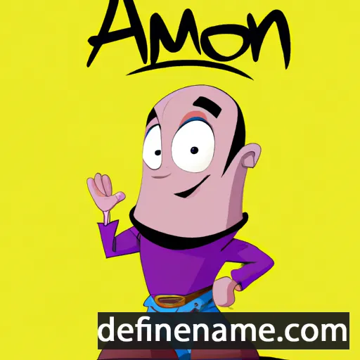 Amoun cartoon