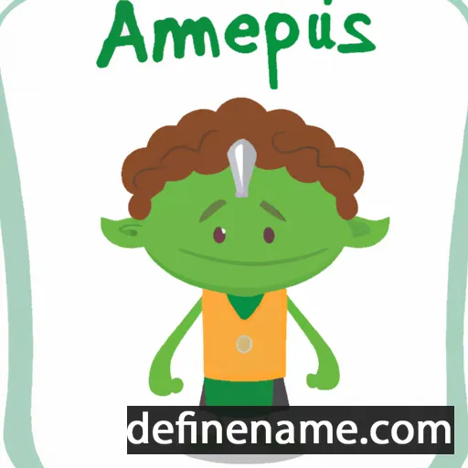 cartoon of the name Ampelos