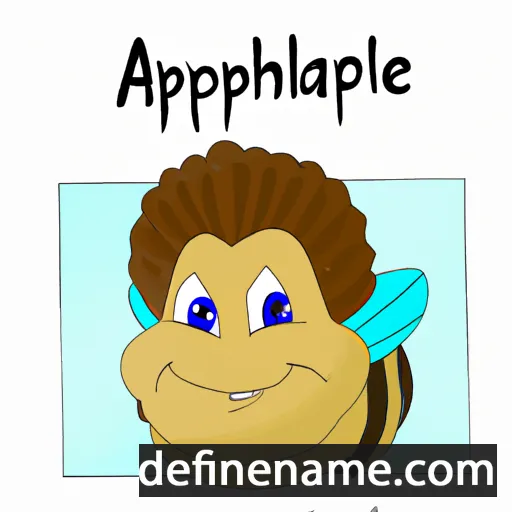 cartoon of the name Amphiale