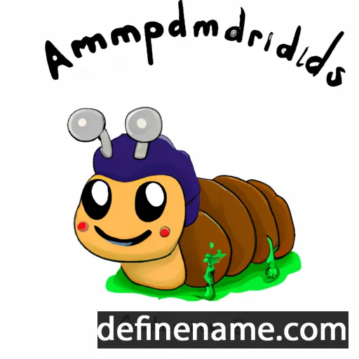 cartoon of the name Amphidamas