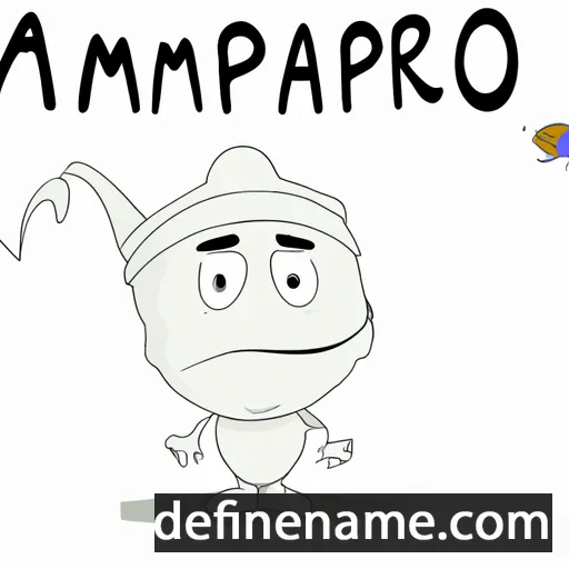 Amphiro cartoon