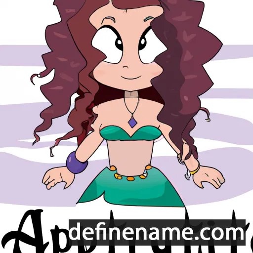 cartoon of the name Amphitrite