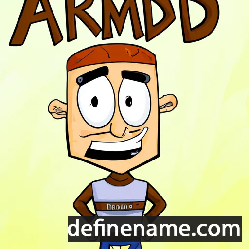 cartoon of the name Amrod