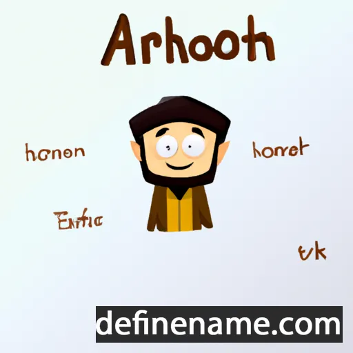 cartoon of the name Amroth