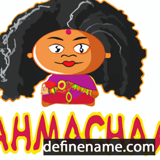 Amumacha cartoon