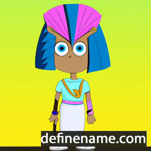 cartoon of the name Amun-her-wenemef