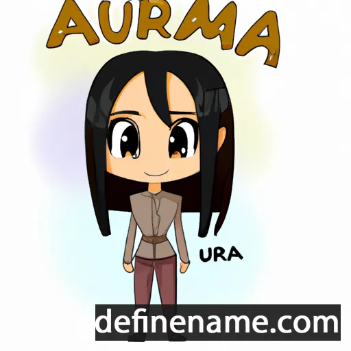 cartoon of the name Amura